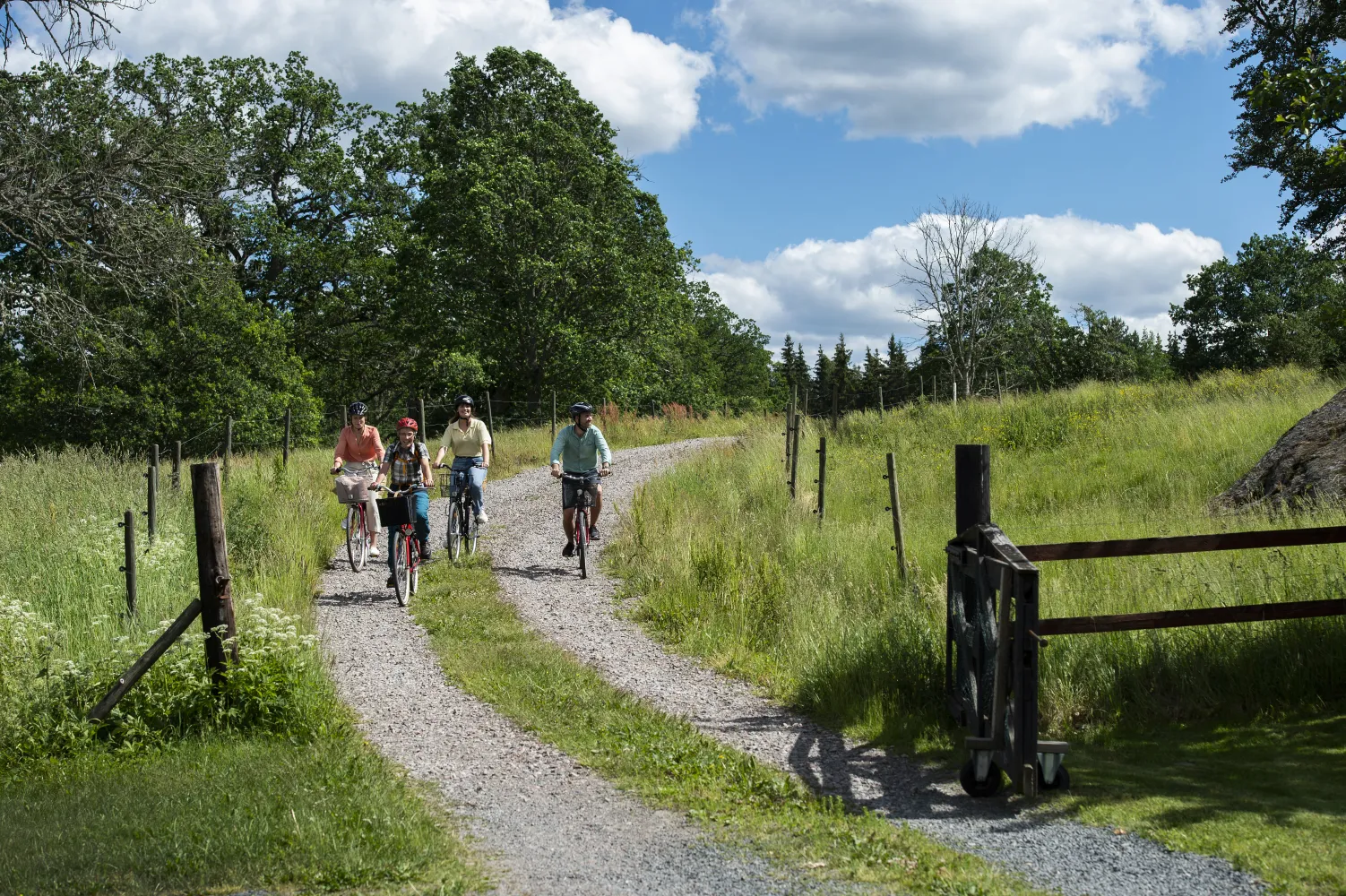 Cykling i Småland, Wallby Säteri, Vetlanda, Småland