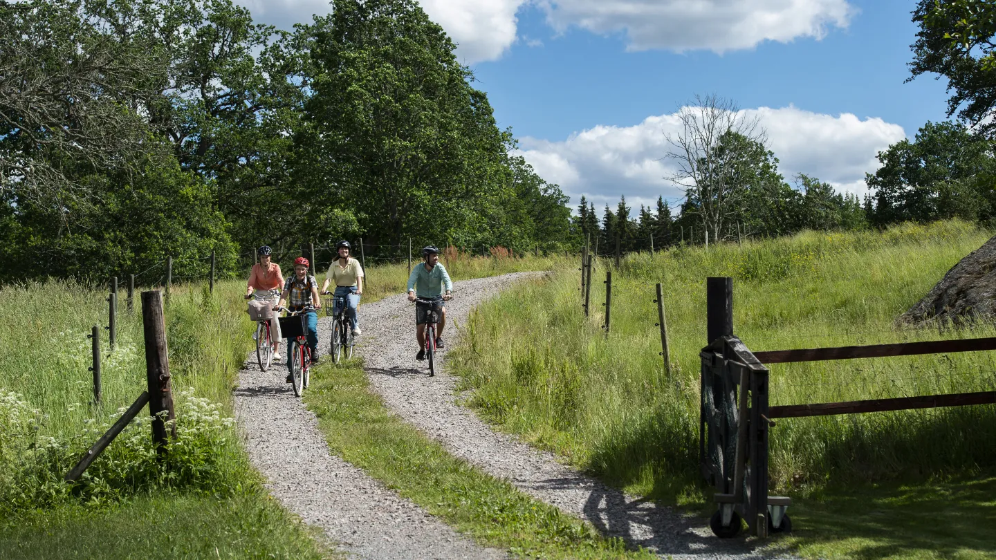 Cykling i Småland, Wallby Säteri, Vetlanda, Småland